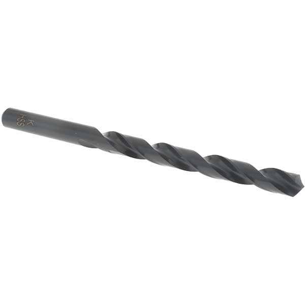 Jobber Length Drill Bit: Letter K, 118 &deg;, High Speed Steel
