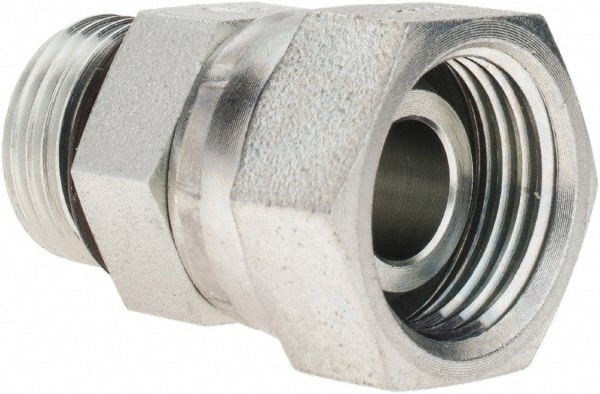 Hydraulic Hose Swivel Fitting: 8 mm, 3/4