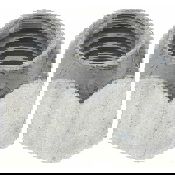 Hex Lock Nut: Distorted Thread, 3/8-24, Grade C Steel, Zinc-Plated with Wax