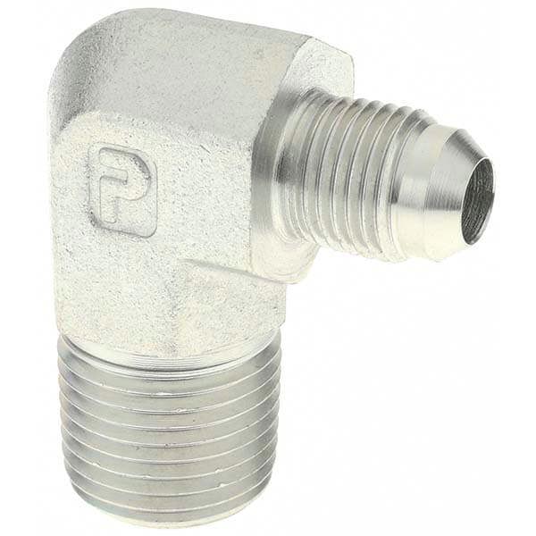 Steel Flared Tube Male Elbow: 3/8