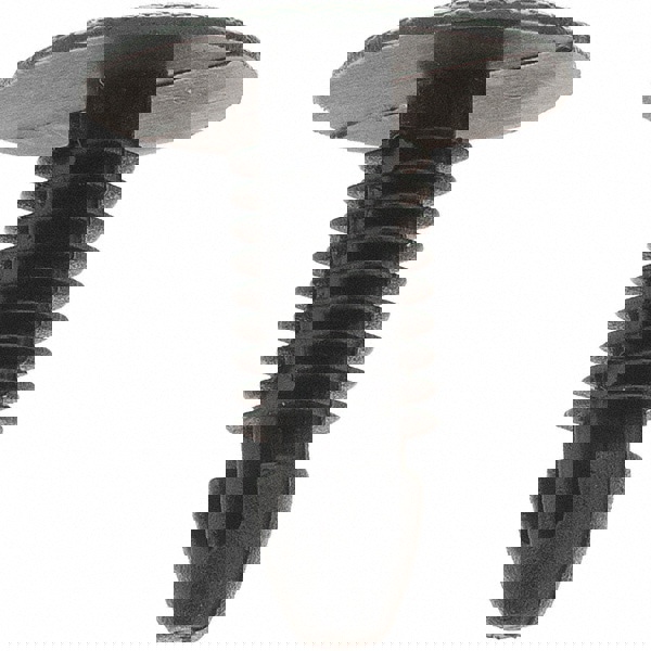 11mm Hole Diam, Ratchet Shank, Nylon Panel Rivet