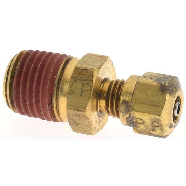 Compression Tube Connector: 1/4
