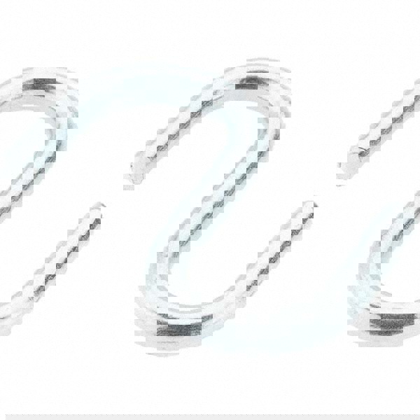 50 Qty 1 Pack Carbon Steel Bright Zinc S-Hook