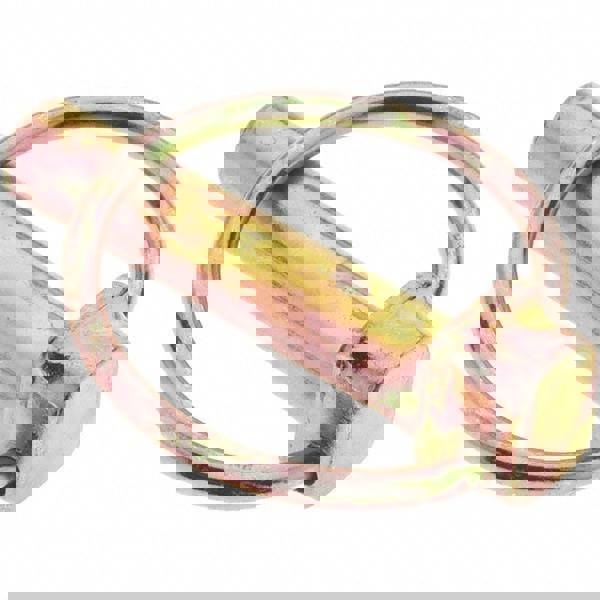 Lynch Pins; Pin Material: Steel ; Pin Finish: Zinc Yellow Dichromate Plated ; Ring Material: Spring Steel ; Ring Finish: Zinc Yellow Dichromate Plated ; Ring Wire Diameter (Inch): 9/64 ; Usable Length (Inch): 1-31/32