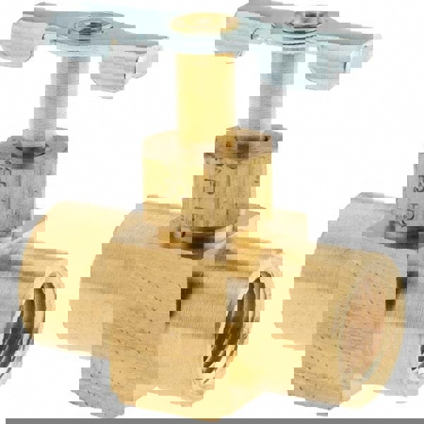 Needle Valve: Straight, 1/4