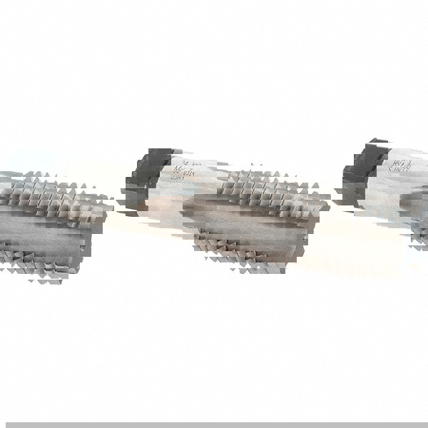 Straight Flute Tap: M24x3.00 Metric Coarse, 4 Flutes, Plug, High Speed Steel, Bright/Uncoated