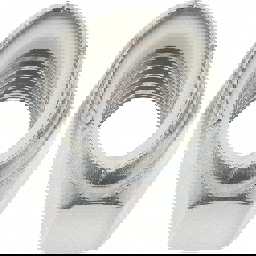 Hex Lock Nut: Insert, Nylon Insert, 1-8, Grade 18-8 Stainless Steel