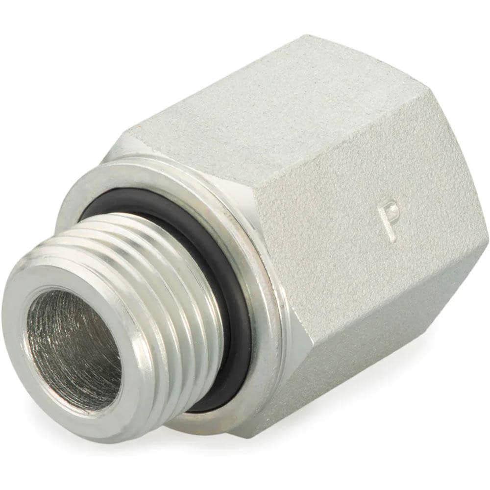 Industrial Pipe Adapter: 3/8-18 Female T