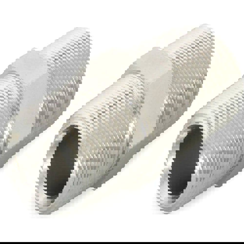 Industrial Pipe Hex Plug: 1/2 x 3/8