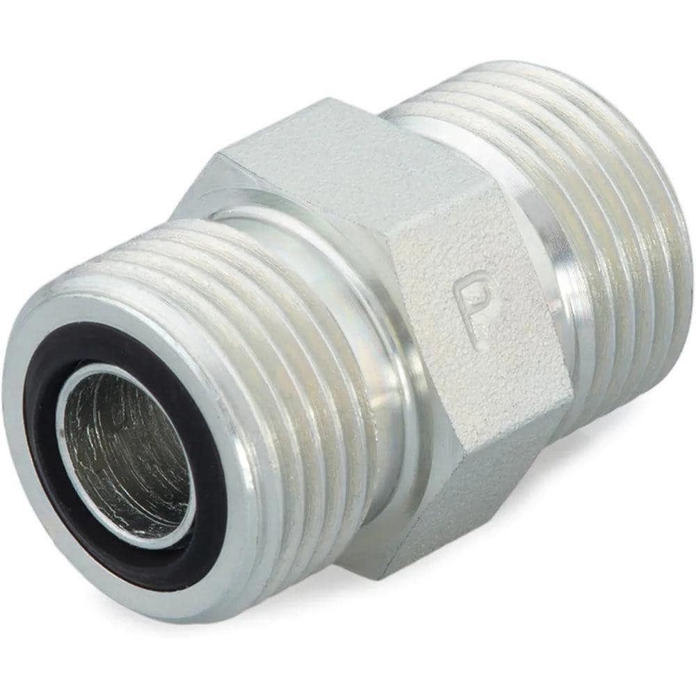 Compression Tube Union: ORFS x ORFS