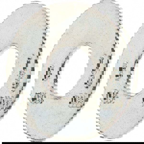 1/4 in Screw USS Flat Washer: Steel, Clear Zinc Chromate Finish