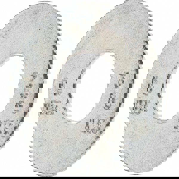 3/8 in Screw USS Flat Washer: Steel, Clear Zinc Chromate Finish