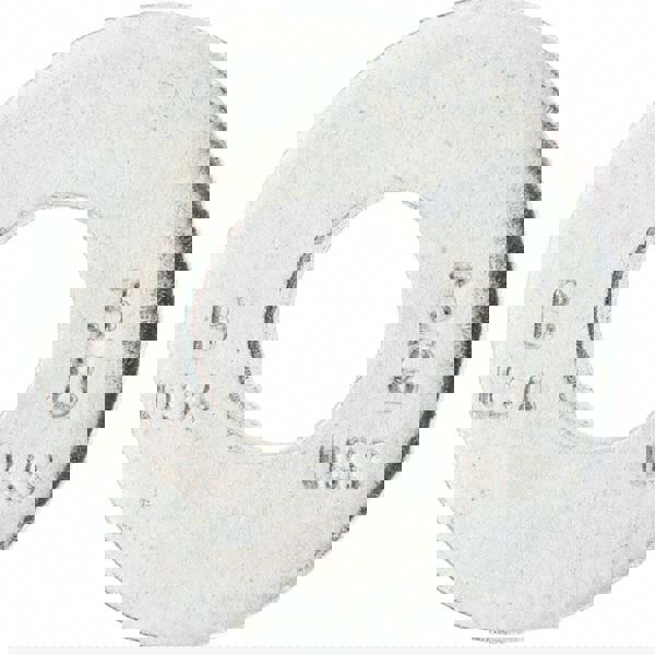 3/8 in Screw USS Flat Washer: Carbon Steel, Clear Zinc Chromate Finish