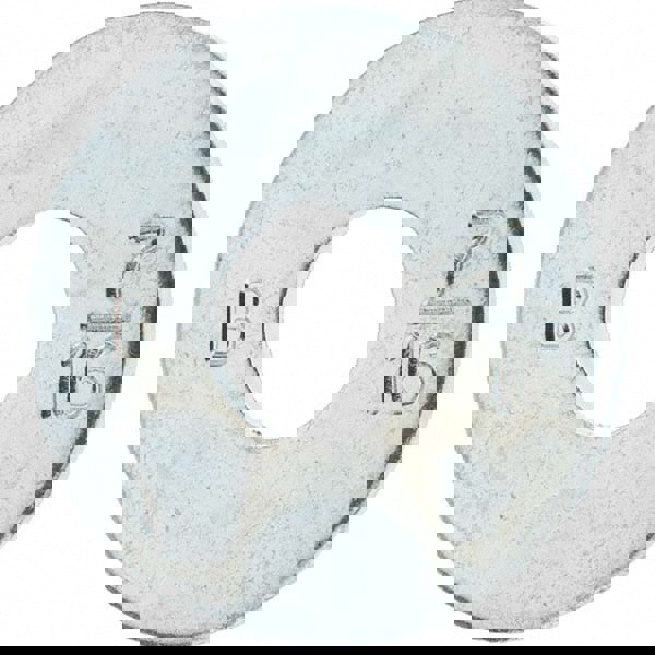 7/16 in Screw USS Flat Washer: Carbon Steel, Clear Zinc Chromate Finish