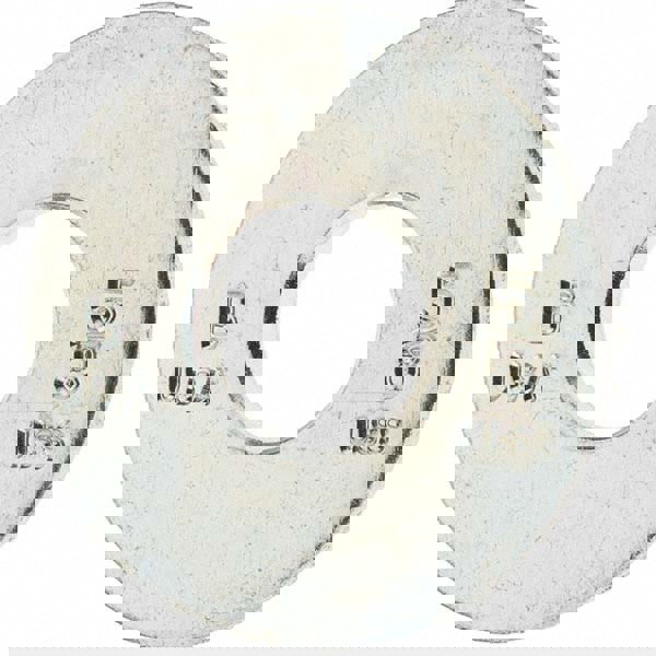 5/8 in Screw USS Flat Washer: Carbon Steel, Clear Zinc Chromate Finish