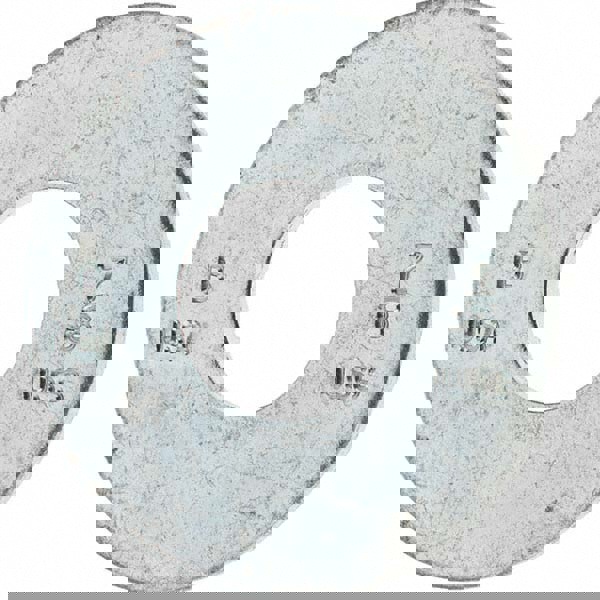 7/8 in Screw USS Flat Washer: Steel, Clear Zinc Chromate Finish