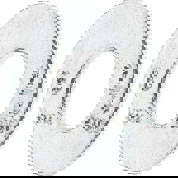 1/4 in Screw SAE & USS Flat Washer: Carbon Steel, Clear Zinc Chromate Finish