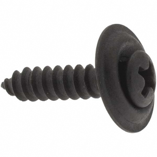 Sheet Metal Screw: #8, Oval Head, Phillips