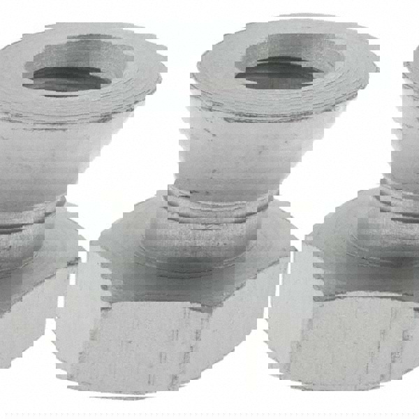 Spherical Fixture Nuts; System of Measurement: Inch ; Thread Size (Inch): 3/8-16 ; Height (Inch): 5/8 ; Material: Aluminum ; Thread Direction: Right Hand ; Finish/Coating: Bright/Uncoated