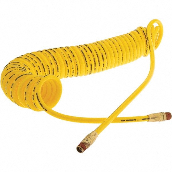 Coiled & Self Storing Hose: 1/4