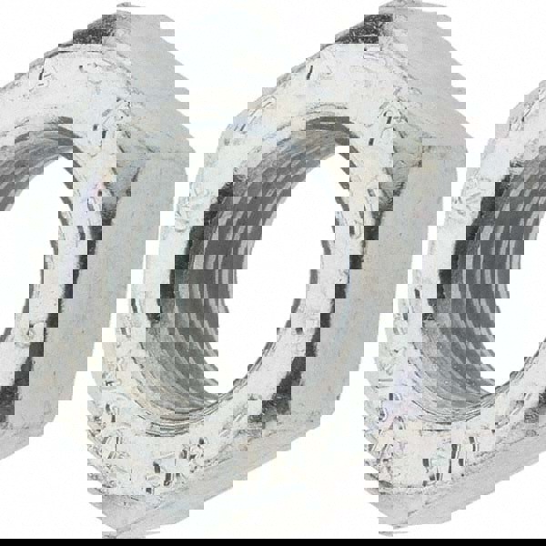 Hex Nut: 5/8-11, Grade 8 Steel, Zinc Yellow Dichromate Finish