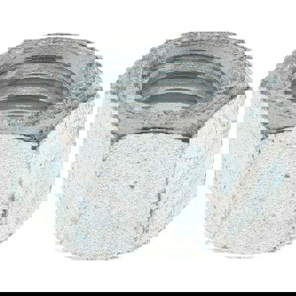 Hex Nut: 1-8, Grade 8 Steel, Zinc Yellow Dichromate Finish