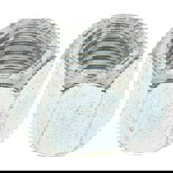 Hex Nut: 1/2-20, Grade 8 Steel, Zinc Yellow Dichromate Finish