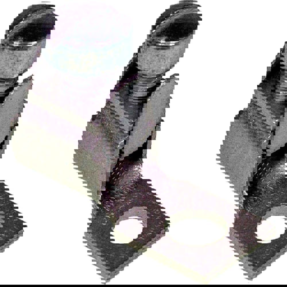 Rectangle Ring Terminal: Non-Insulated, 14 to 4 (Solid/Strand) AWG, Lug Connection