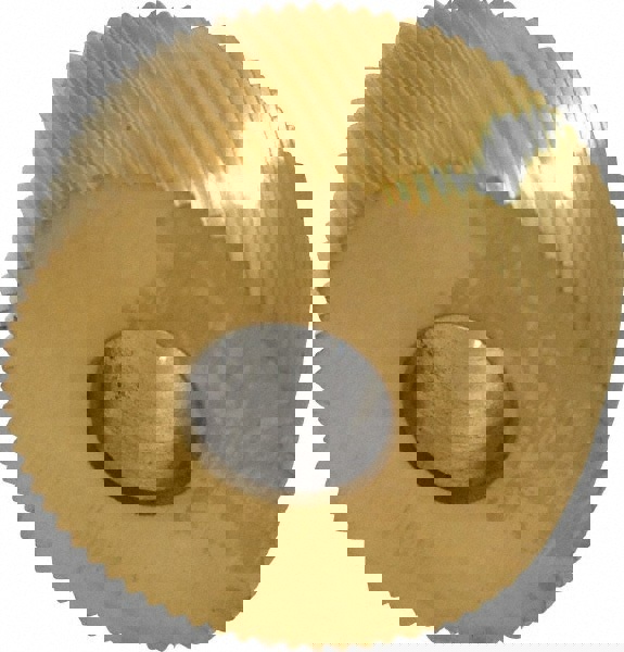 Convex Knurl Wheel: 3/4