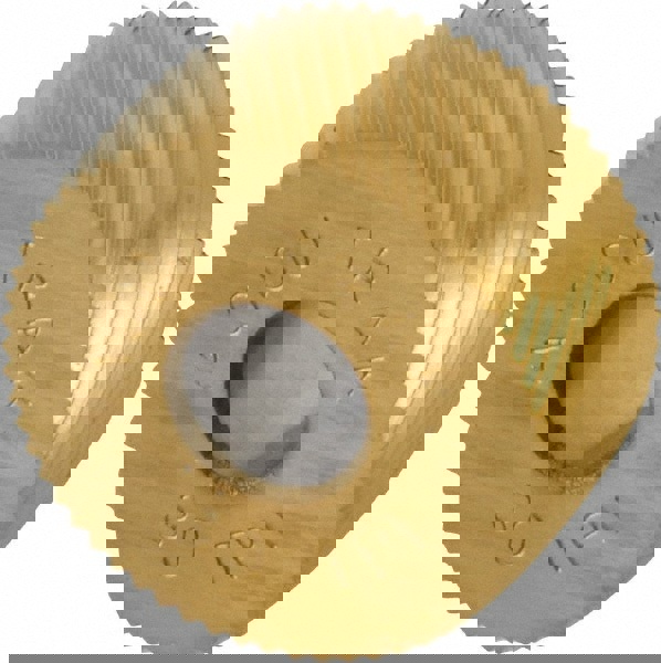 Convex Knurl Wheel: 3/4