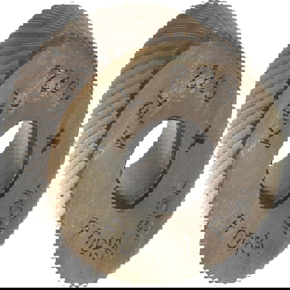 Beveled Face Knurl Wheel: 3/4