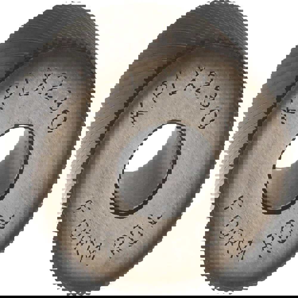 Beveled Face Knurl Wheel: 3/4