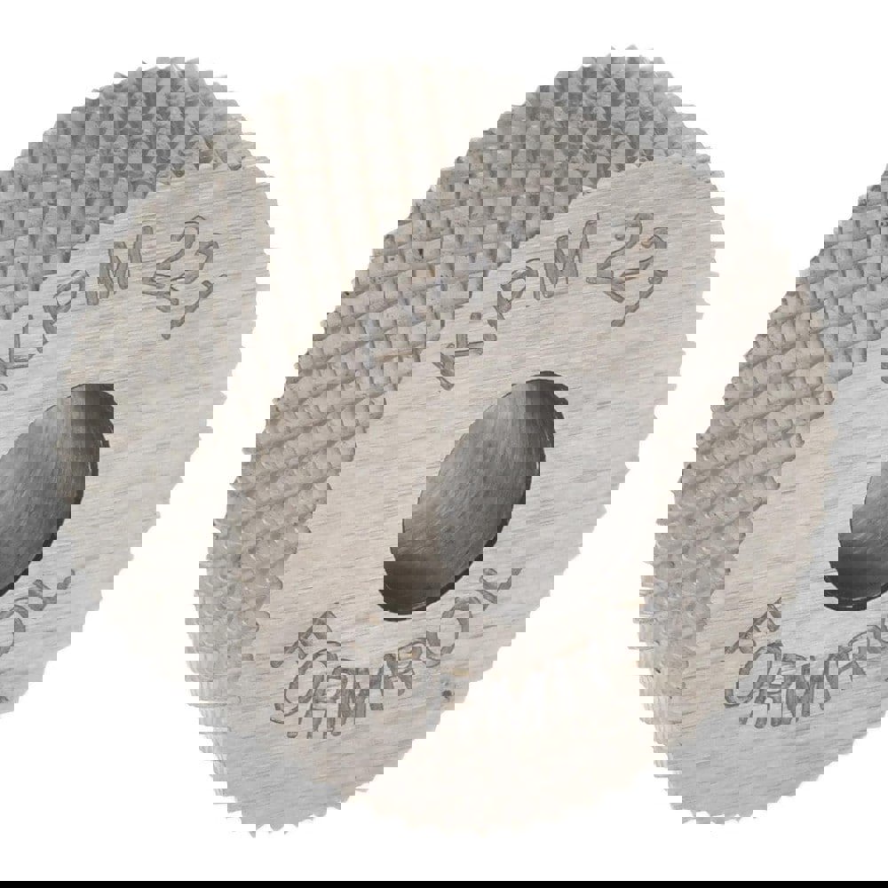 Standard Knurl Wheel: 3/4