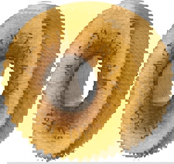 Convex Knurl Wheel: 3/4