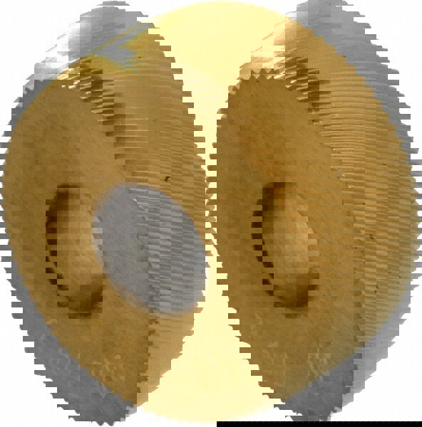 Convex Knurl Wheel: 3/4