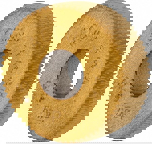 Convex Knurl Wheel: 3/4