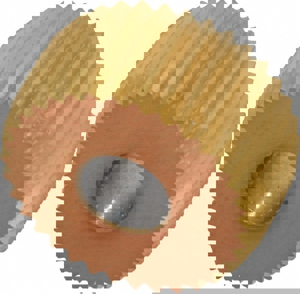 Convex Knurl Wheel: 3/4