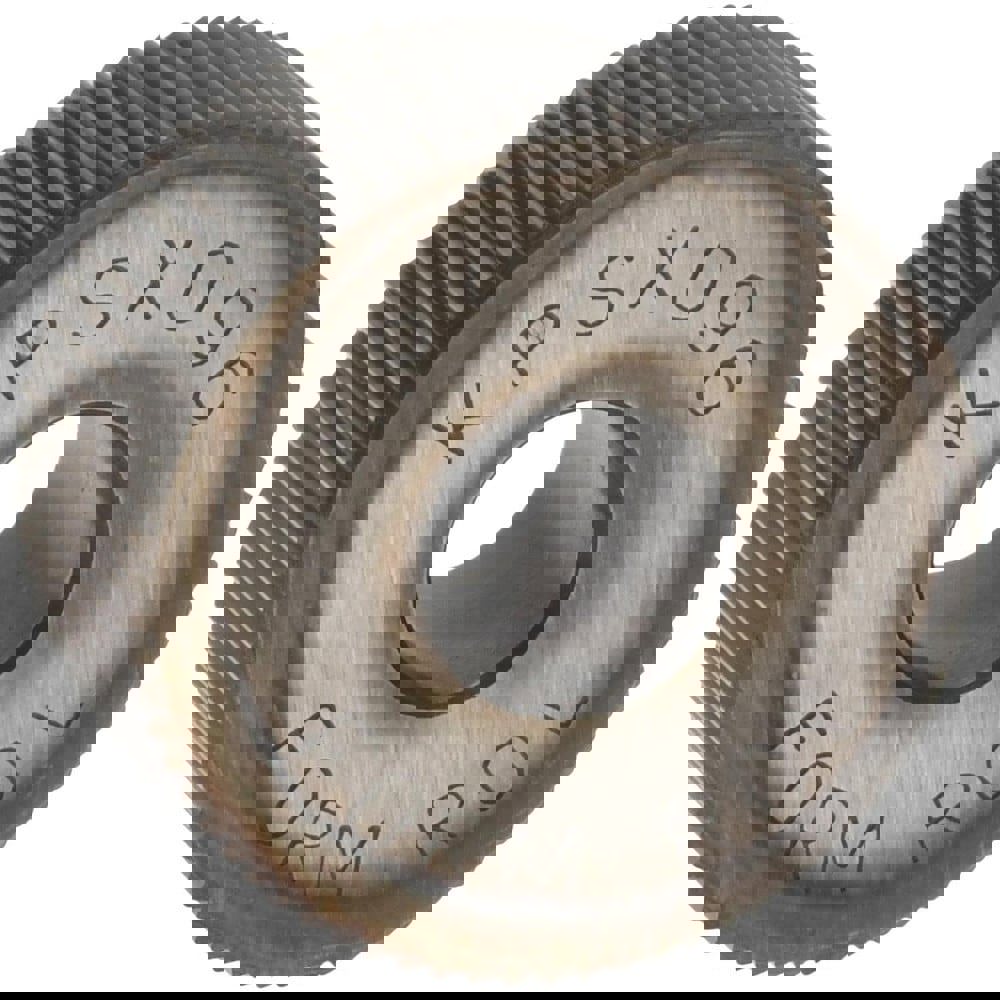 Beveled Face Knurl Wheel: 3/4