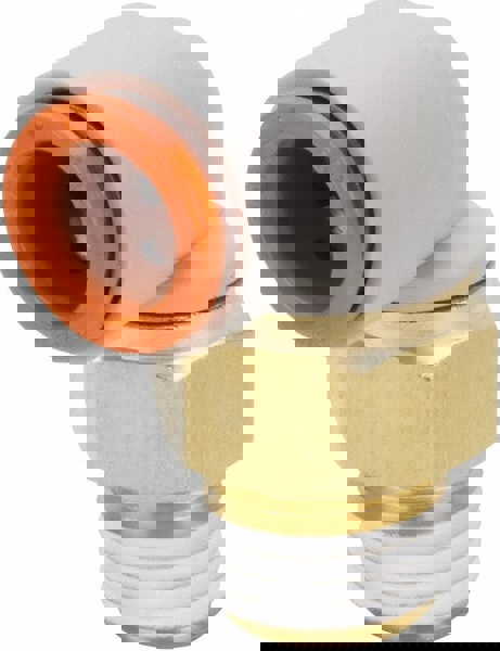 Push-to-Connect Push-to-Connect Fitting: Elbow, NPT, 1/8