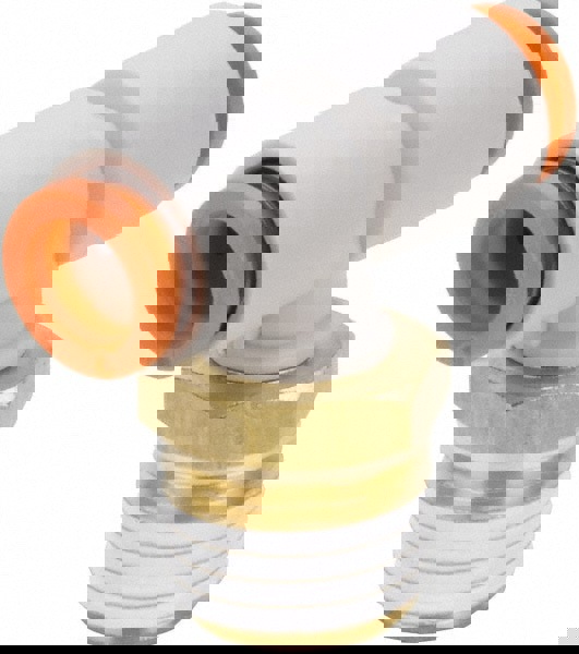 Push-to-Connect Push-to-Connect Fitting: Branch Tee, NPT, 1/4