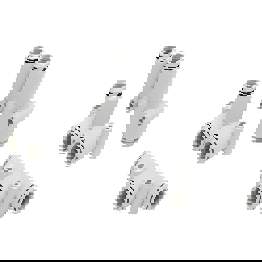 Push-to-Connect Push-to-Connect Fitting: Plug-In Y, 10.00 mm OD
