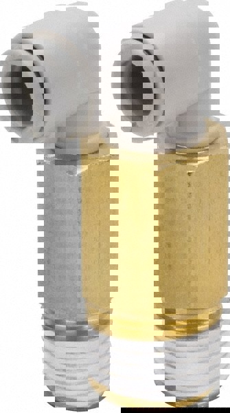 Push-to-Connect Push-to-Connect Fitting: Extended Elbow, BSPT, 8.00 mm OD