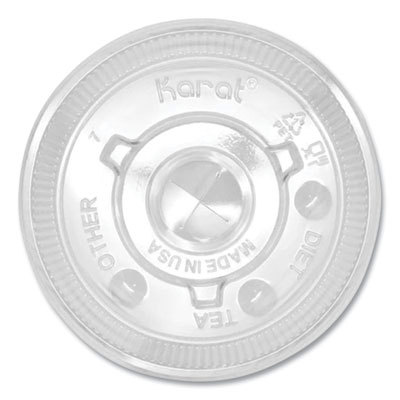 LID,12-22OZ,FLAT,1K/C,CLR