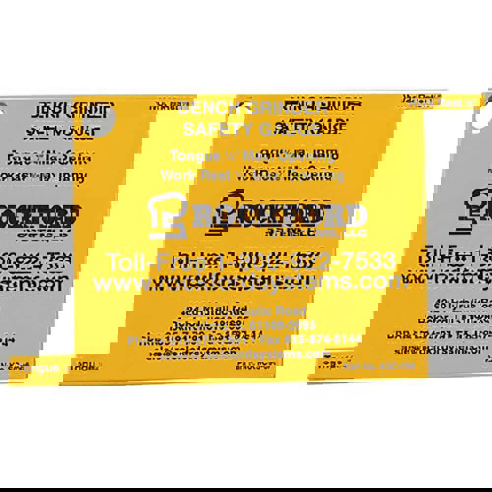 Machine Guard Parts & Accessories; Type: Safety Gauge ; For Use With: Bench and Pedestal Grinders ; Number of Pieces: 1 ; Size (Inch): 2-3/4 ; UNSPSC Code: 23152204