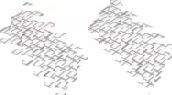 Zinc Plated Decking for Rivetless Shelvi