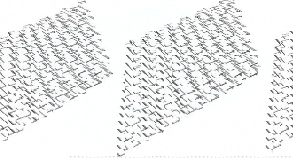 Zinc Plated Decking for Rivetless Shelvi