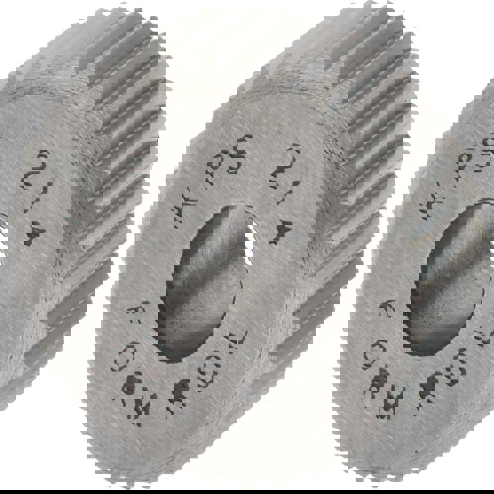 Beveled Face Knurl Wheel: 3/4