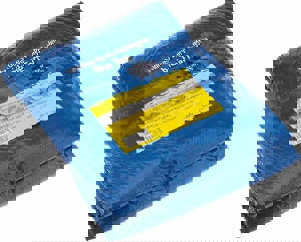 Tarp/Dust Cover: Blue, Rectangle, Polyethylene, 25' Long x 20' Wide