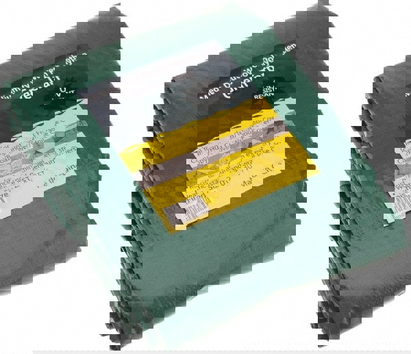 Tarp/Dust Cover: Green, Polyethylene, 30' Long x 20' Wide, 9 to 10 mil