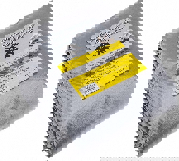 Tarp/Dust Cover: Black & Silver, Polyethylene, 30' Long x 20' Wide, 11 to 12 mil